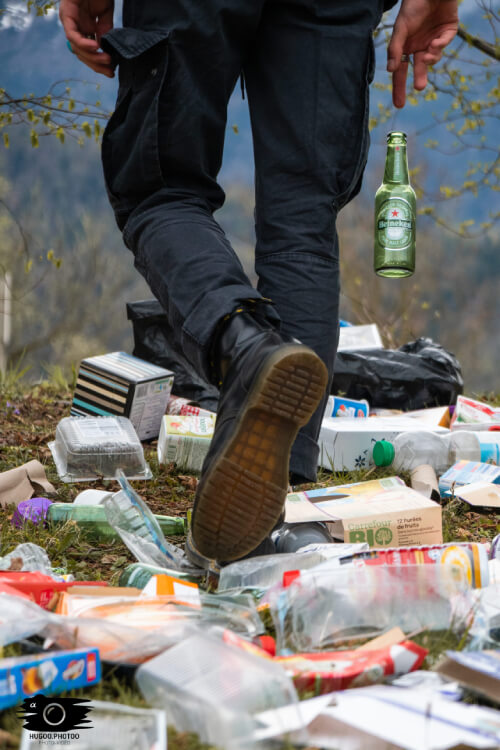 Mare de déchets Mare de déchets